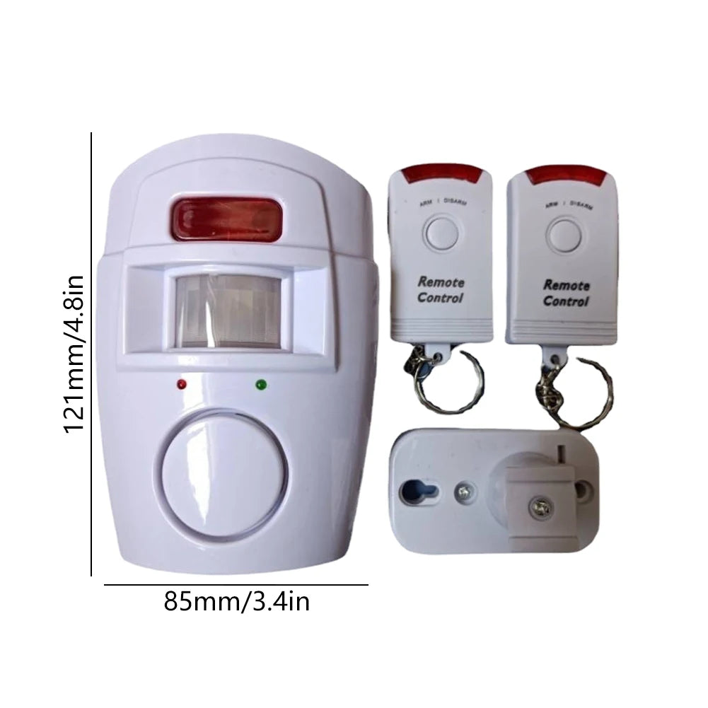 Wireless Motion Sensor Alarm Home Security Device Battery-powered PIR Alert Infrared Sensor Alarm For Door Shed Garage Caravan