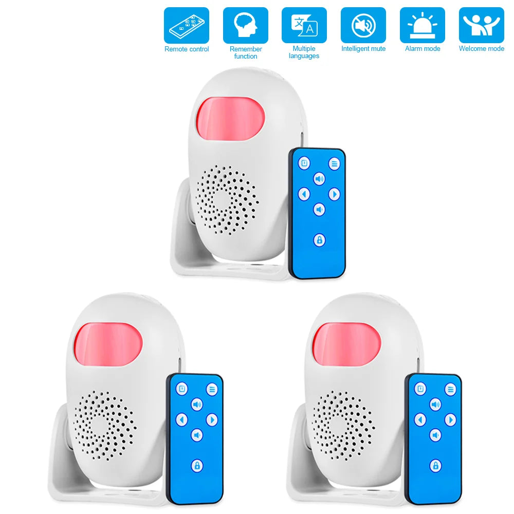 KERUI PIR Motion Detector Security Alarm Detector Anti-theft  Motion Sensor Smart Welcome Doorbell Human Body Detector